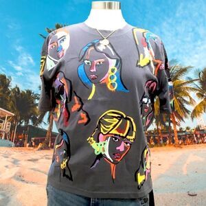 ZARA TOP SHORT SLEEVES WOMEN FASHION T-SHIRT SIZE MEDIUM